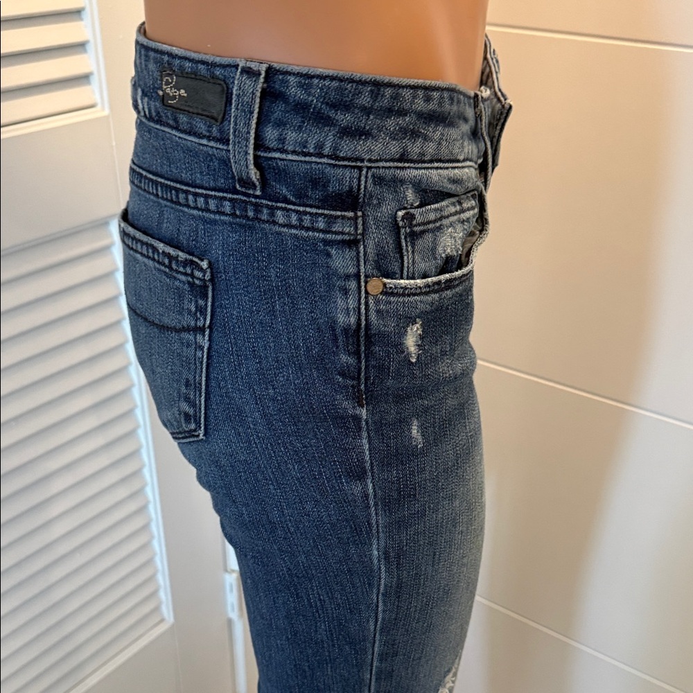 Paige Premium denim Jimmy Jonny Blue Jeans size 26 - Picture 7 of 13